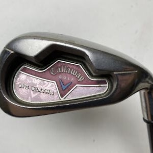 Callaway 2006 Big Bertha Single 6 Iron 45g Ladies Graphite Womens RH