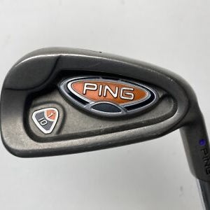 Ping i10 Single 7 Iron Purple Dot 1* Flat KBS Tour Regular Steel Mens RH