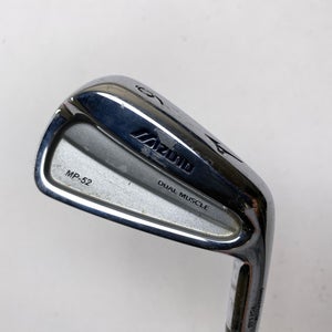 Mizuno MP 52 Single 6 Iron True Temper XP 105 R300 105g Regular Steel Mens RH