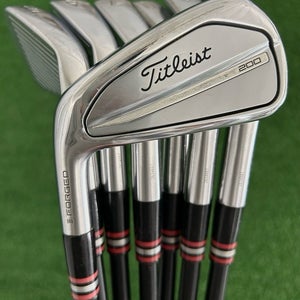 LH Titleist T200 / T150 ‘23 Forged Combo Iron Set 4-P / Dynamic Gold S400 Stiff
