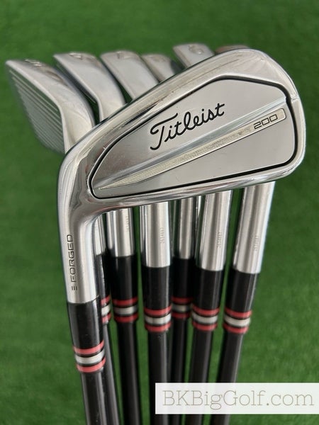 LH Titleist T200 / T150 23 Forged Combo Iron Set 4-P / Dynamic Gold S400 Stiff