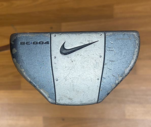 Gray Unisex Nike Nike BC 004 Left Hand Putter Uniflex 34" Winn Grip