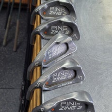 Used Ping ZING 2 ORANGE DOT Mens Iron Set LH 3I-SW 11497-S000151397