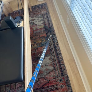 Rasmus Asplund pro stock Senior CCM JetSpeed FT5 Pro Left Hand Hockey Stick 75 flex P28