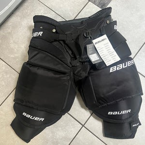 Senior Small Bauer Pro Hockey Goalie Pants (New)