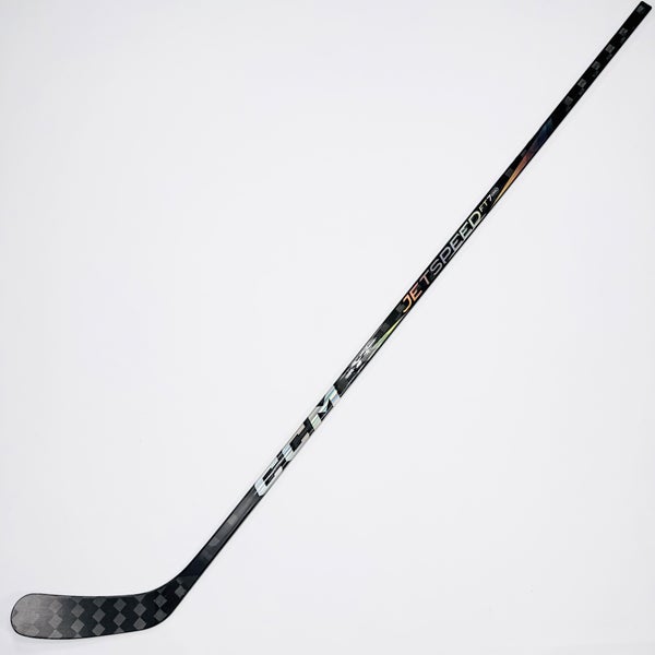 New Custom Black Jetspeed FT7 Pro (Trigger 9 Pro Build) Hockey Stick-RH-95 Flex-Zegras P86-Grip
