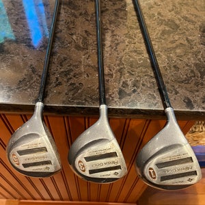 Men's Mega Golf Ti Matrix Left Hand Fairway Wood Regular Flex 1 Wood (Used)