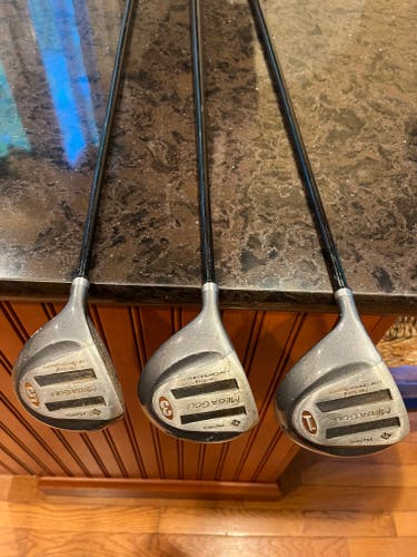 Men's Mega Golf Ti Matrix Left Hand Fairway Wood Regular Flex 1 Wood (Used)