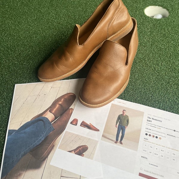 TECOVAS MENS SHOES THE MONTERREY COLOR: BUTTERSCOTCH SIZE: 13D Retail $185