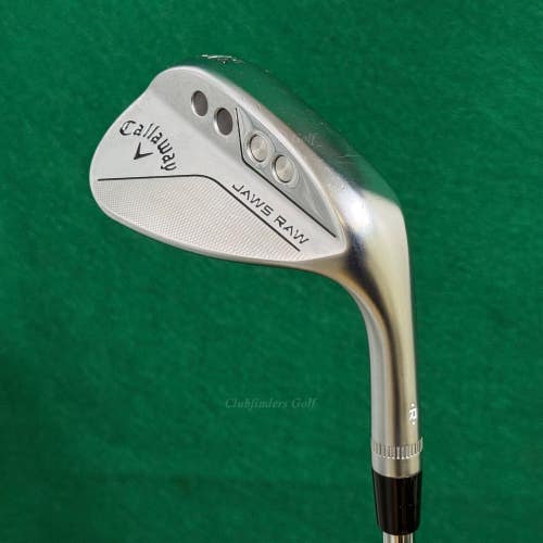 Callaway Jaws Raw Chrome 54-10S 54 Sand Wedge DGTI Spinner 115 Steel Wedge Flex