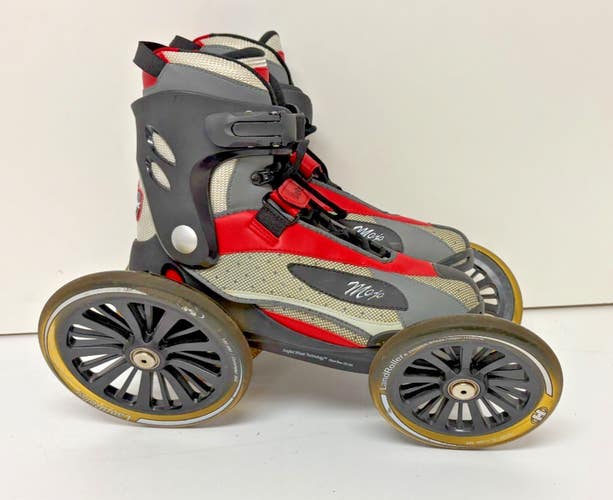 LandRoller Mojo Oversize Angled Wheel Inline Speed Skates US 8/9 EU 41 GREAT