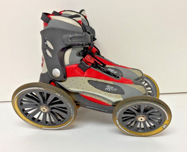 LandRoller Mojo Oversize Angled Wheel Inline Speed Skates US 8/9 EU 41 GREAT
