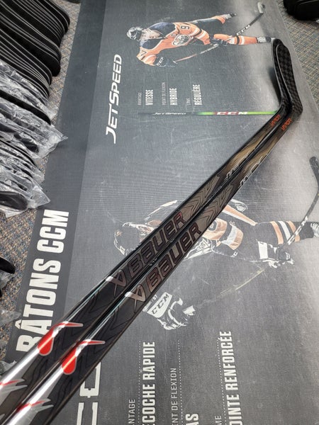 2 PACK | P92 | 77 Flex NEW! Senior Bauer Vapor Flylite League Left Handed Hockey Stick Pro Stock