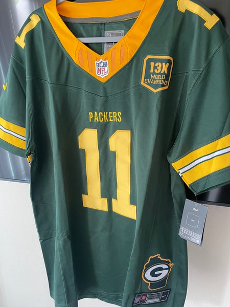 Green Bay Packers JAYDEN Reed Replica Jersey Sz L