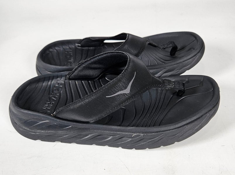 Hoka Ora Recovery Flip Women's Sandals Size: 7 Black