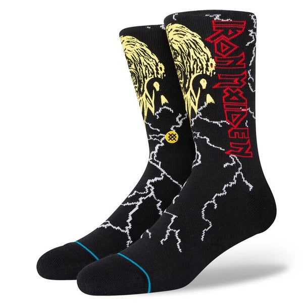 Stance Iron Maiden Night City Crew Large 9-13 Socks