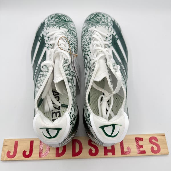 Adidas Adizero Electric Football Cleats Green White Snake  display picture 3