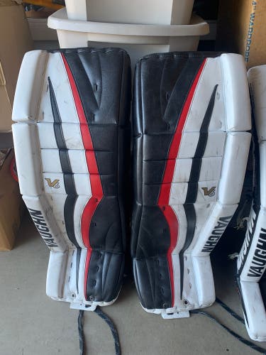 34"+2" Vaughn Velocity V6 2300 Goalie Leg Pads (Used)