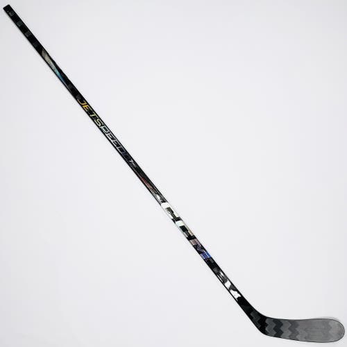 New Custom Black CCM Jetspeed FT7 Pro Hockey Stick-LH-80 Flex-P28-Grip W/ Corner Tactile