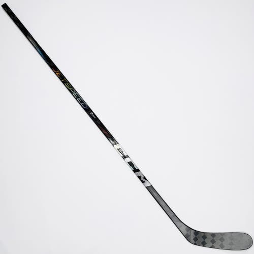 New Custom Black CCM Jetspeed FT7 Pro (Trigger 9 Pro Build) Hockey Stick-LH-75 Flex-Zegras Pro Curve