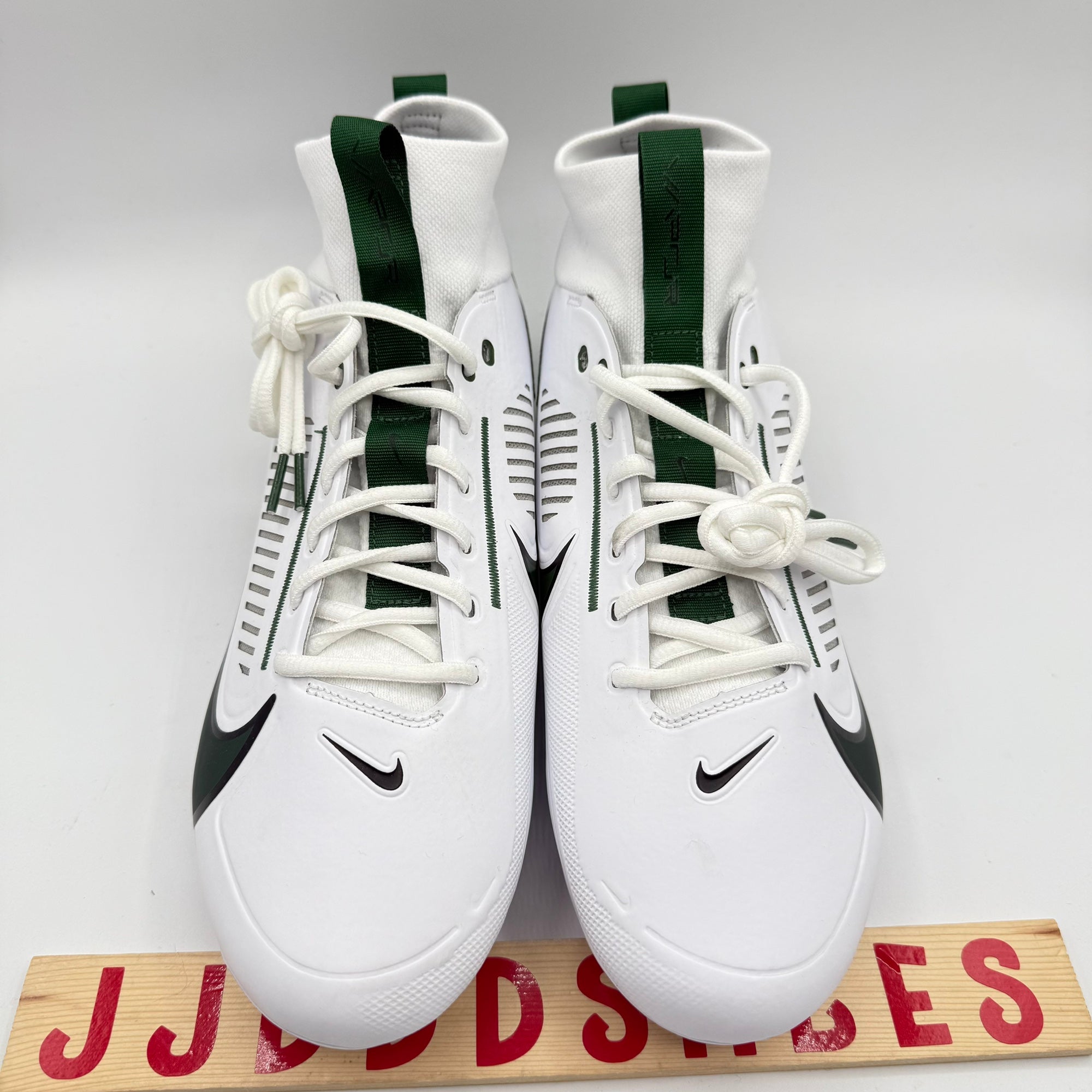 Nike Vapor Edge Pro 360 2 TB White Green Football Cleats Men Size 16 FQ4044-101 Nike Vapor Edge Pro 360 2 Football Cleats White Green FQ4044  main image 4