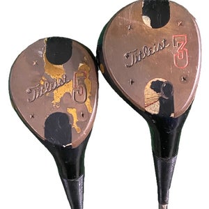 Titleist Tour Model Fairway Wood Set 3w,5w RH Dynamic Stiff Steel TackiMac Grips