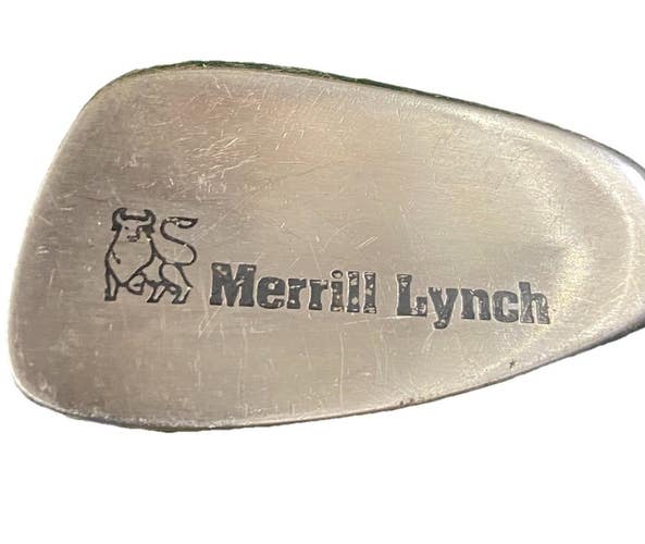 Merrill Lynch Sand Wedge RH Stiff Steel 34.5 Inches With Original Logo Grip