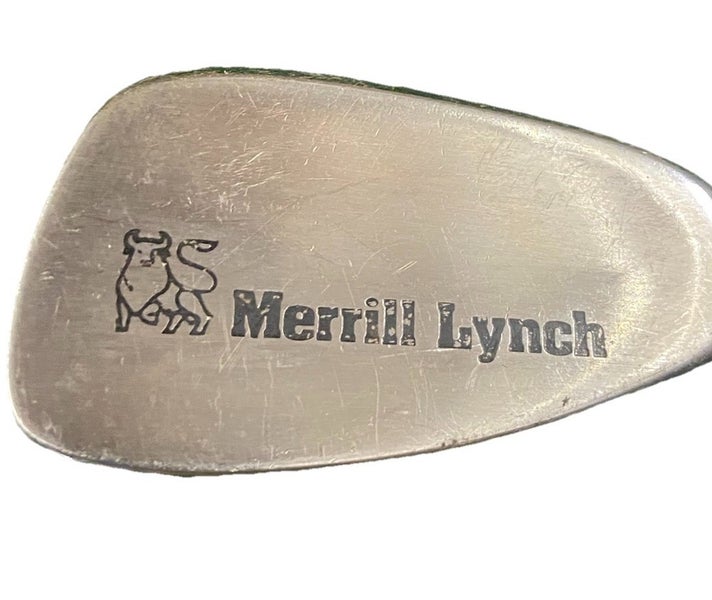 Merrill Lynch Sand Wedge RH Stiff Steel 34.5 Inches With Original Logo Grip