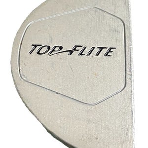 Top Flite Golf Mallet Putter RH Steel Shaft 35 In. Factory Grip Good Condition