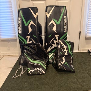 33"  Bauer Hyperlite 2 Regular Goalie Full Set Pro Stock (Used)