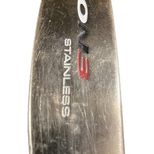 Acuity ON3 Stainless Center Shaft Blade Putter RH Steel 35" New Midsize Grip