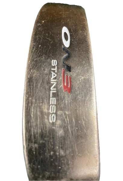 Acuity ON3 Stainless Center Shaft Blade Putter RH Steel 35" New Midsize Grip