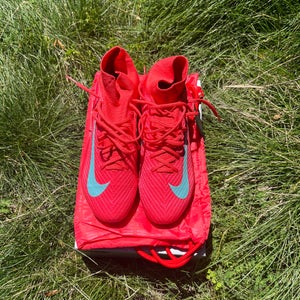 Red/Pink/Blue Men's Size M 8.5 (W 9.5) Nike Mercurial Superfly 10 Elite FG cleats (New)