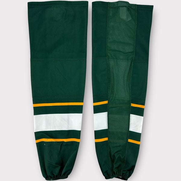 Pro Stock Used 32" Wilkes-Barre/Scranton Penguins 2023 St. Patrick's Day Hockey Socks