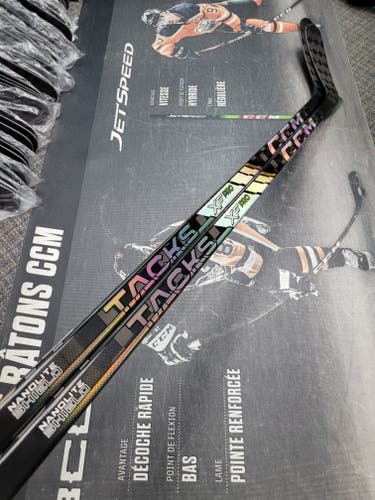 2 PACK | P90TM | 75 Flex NEW! Senior CCM RibCor Trigger 8 Pro Left Hand Hockey Stick Pro Stock