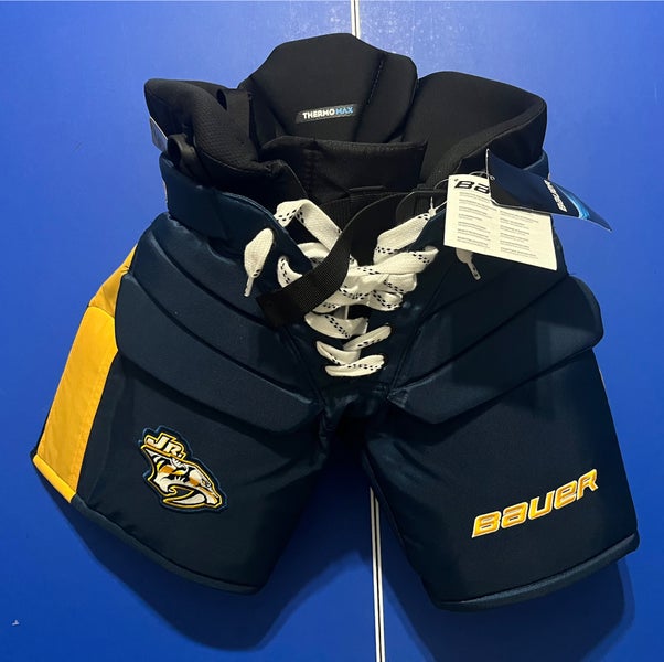 Bauer Custom Jr Preds Jr XJg Goalie Pants