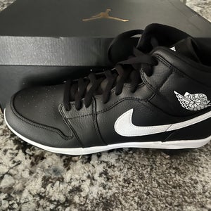 New Jordan Retro 1 Black Adult High Top   (New)