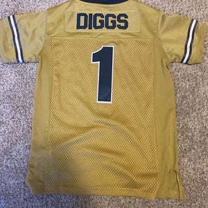 Gold Medium Boys stephon diggs high school football jersey