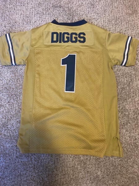 Gold Medium Boys stephon diggs high school football jersey