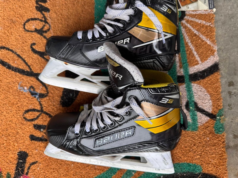 Bauer Supreme 3S Hockey Goalie Skates - Size 7 regular width - shipping discount offered!