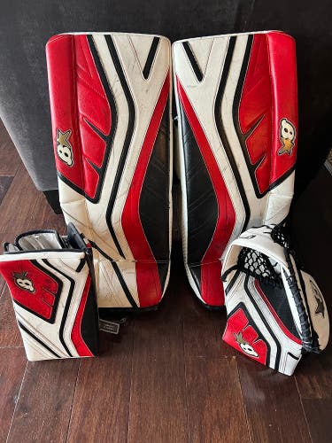 27" Brian's Gnetik X Regular Goalie Full Set (Used)