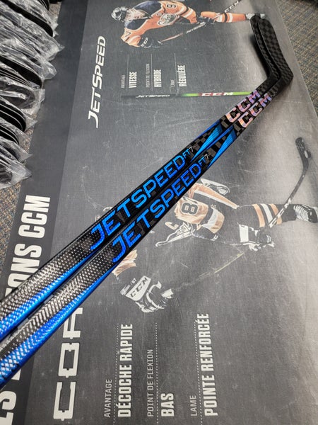 2 PACK | P90M | 80 Flex NEW! Senior CCM Jetspeed FT7 Pro Left Hand Hockey Stick Pro Stock