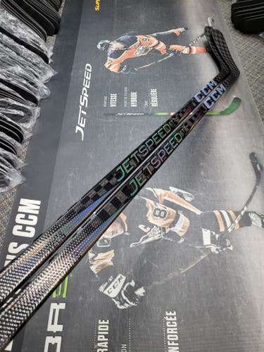 2 PACK | P90M | 80 Flex NEW! Senior CCM Jetspeed FT7 Pro Left Hand Hockey Stick Pro Stock