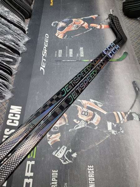 2 PACK | P90M | 80 Flex NEW! Senior CCM Jetspeed FT7 Pro Left Hand Hockey Stick Pro Stock