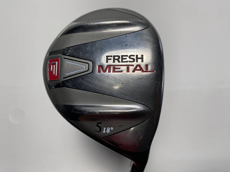 Fresh Metal  5 Fairway Wood 18* Regular Graphite Mens RH