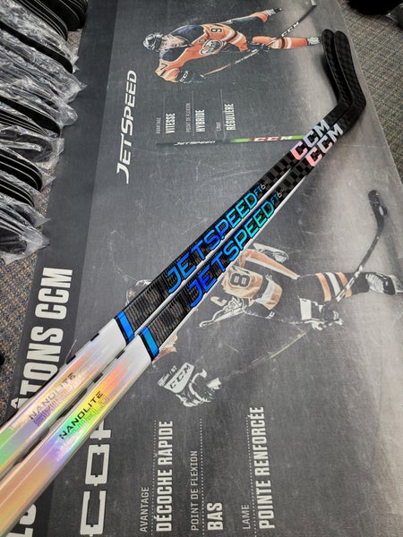 2 PACK | P88 | 70 Flex NEW! Senior CCM Jetspeed FT6 Pro Left Hand Hockey Stick Pro Stock