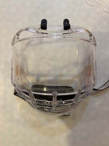 Bauer Profile III Full Face Shield For Hockey Helmet Size jr (Used)