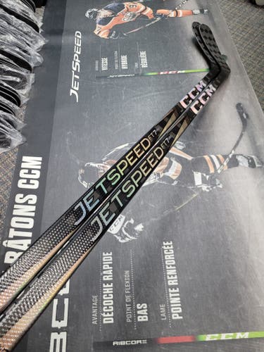 2 PACK | P29 | 75 Flex NEW! Senior CCM Jetspeed FT7 Pro Left Hand Hockey Stick Pro Stock