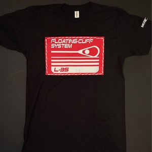 Vintage L35 Lacrosse Shirt Black  (Large)