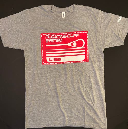Vintage L35 Lacrosse Shirt Gray (Large)